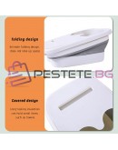 Сгъваема вана за крака с масаж и поставка за телефон